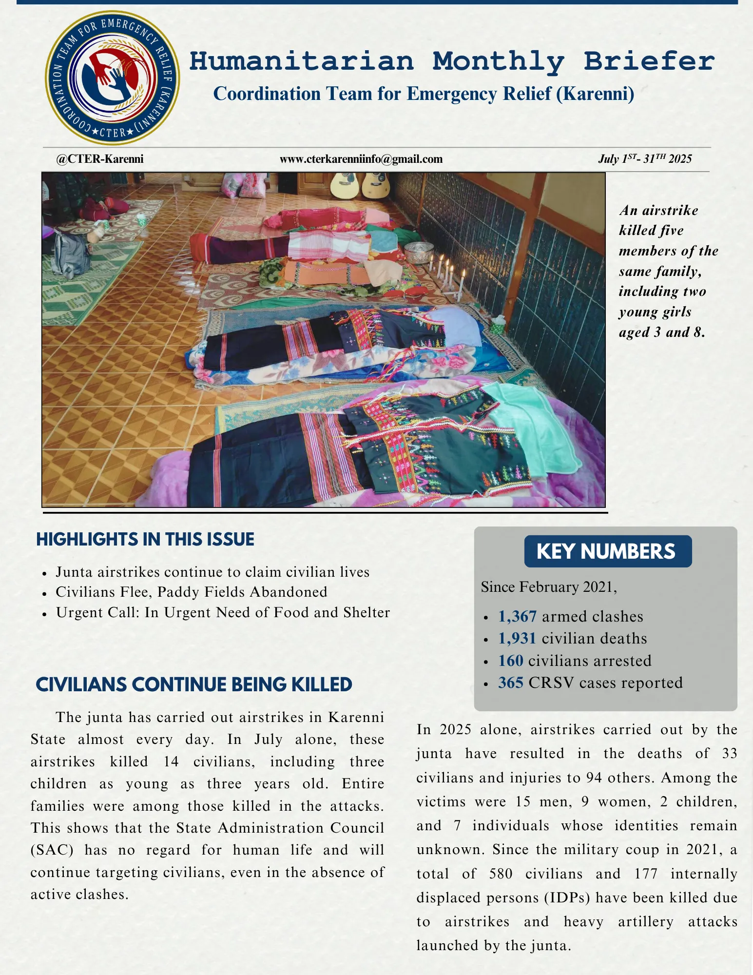 July 2025 Briefer